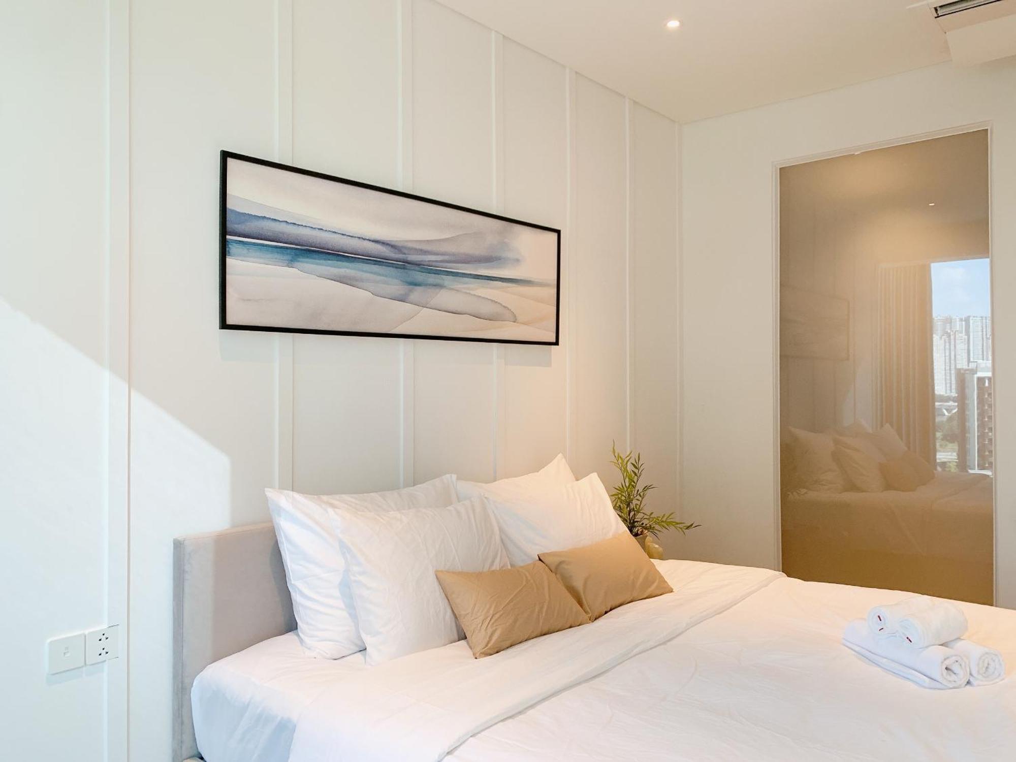 Apartmán Metropole Thu Thiem Ho Či Minovo Město Exteriér fotografie