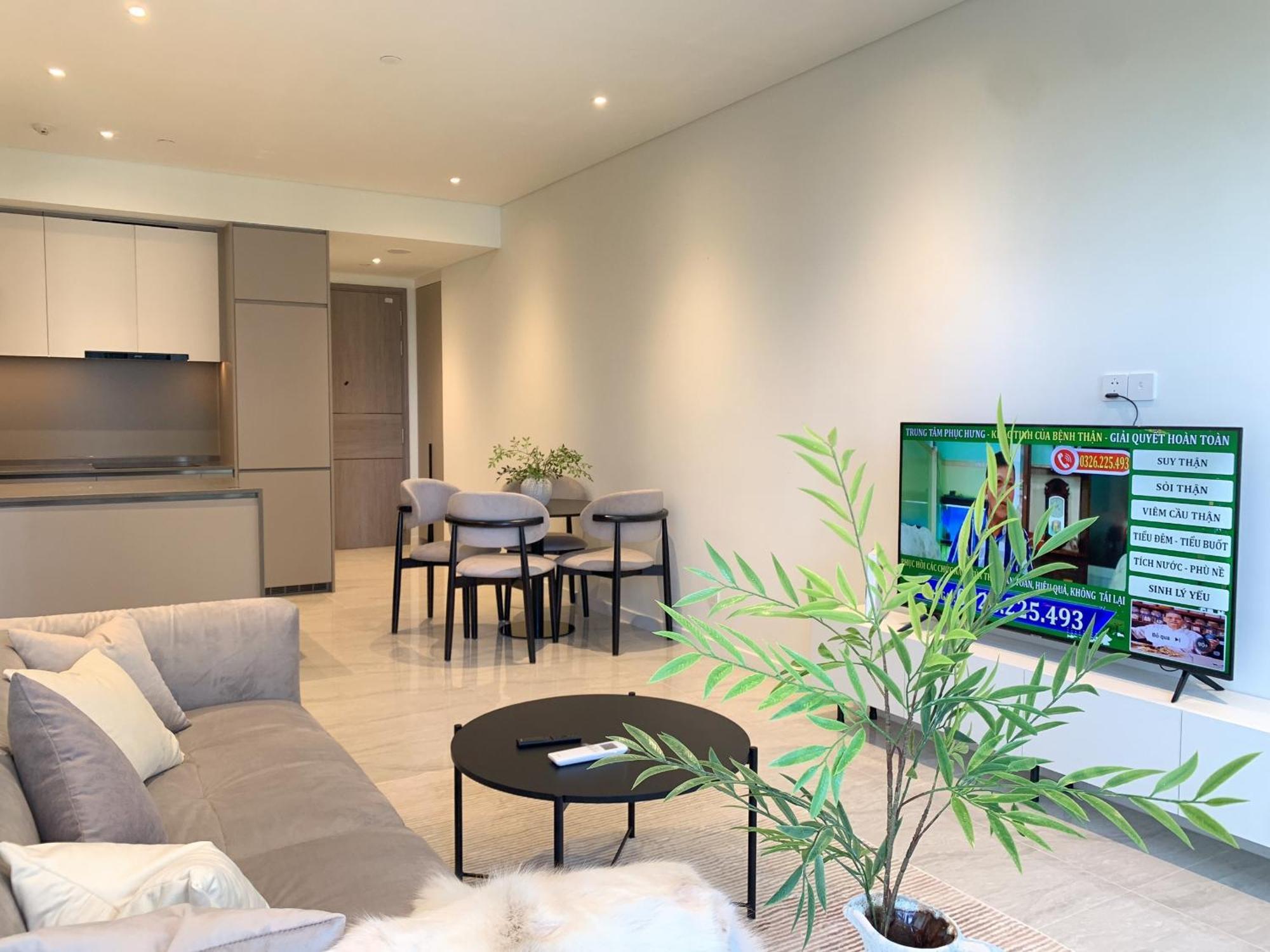Apartmán Metropole Thu Thiem Ho Či Minovo Město Exteriér fotografie