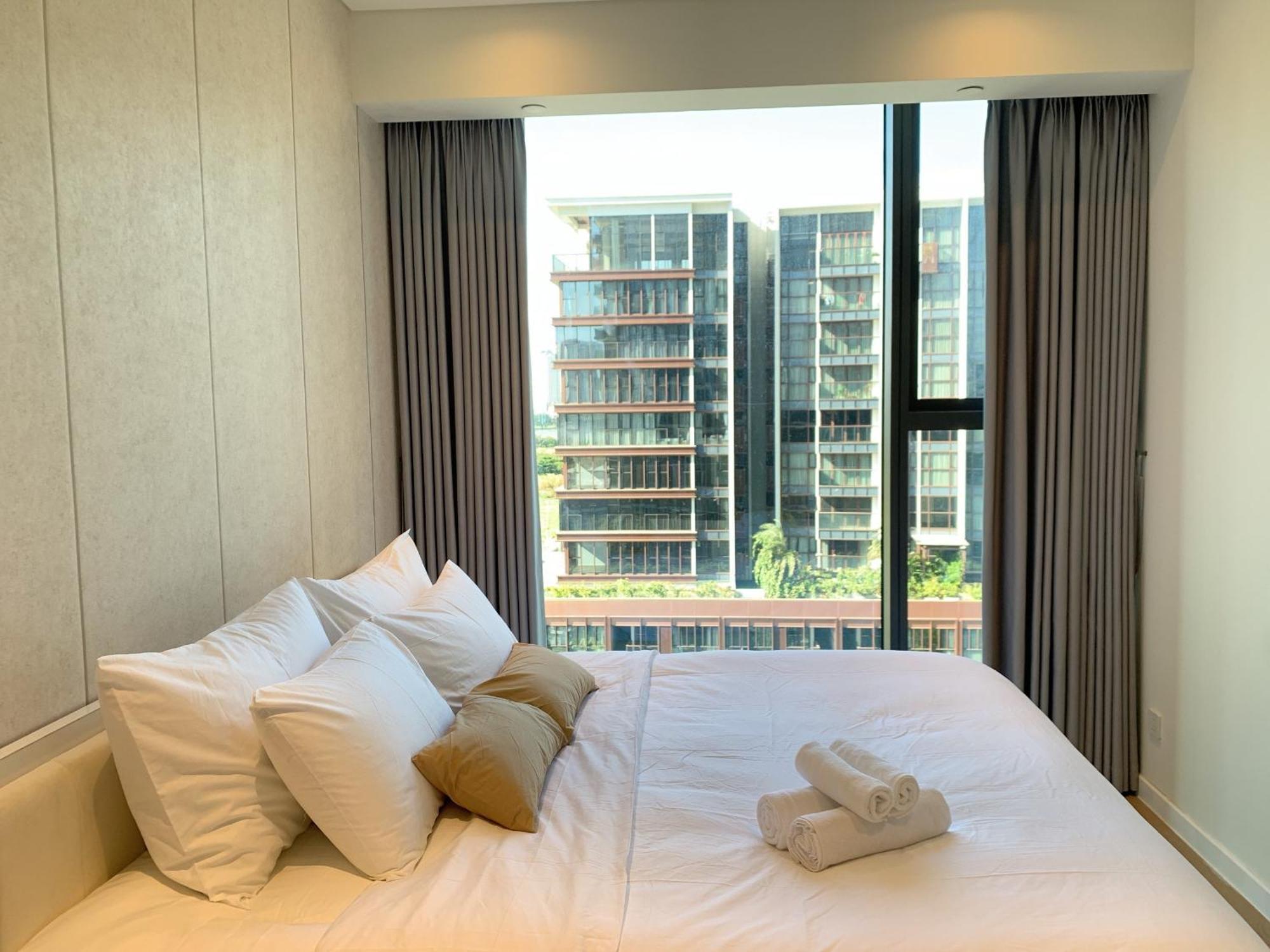 Apartmán Metropole Thu Thiem Ho Či Minovo Město Exteriér fotografie