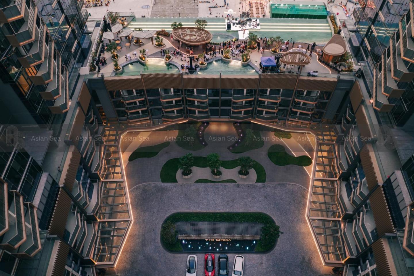 Apartmán Metropole Thu Thiem Ho Či Minovo Město Exteriér fotografie