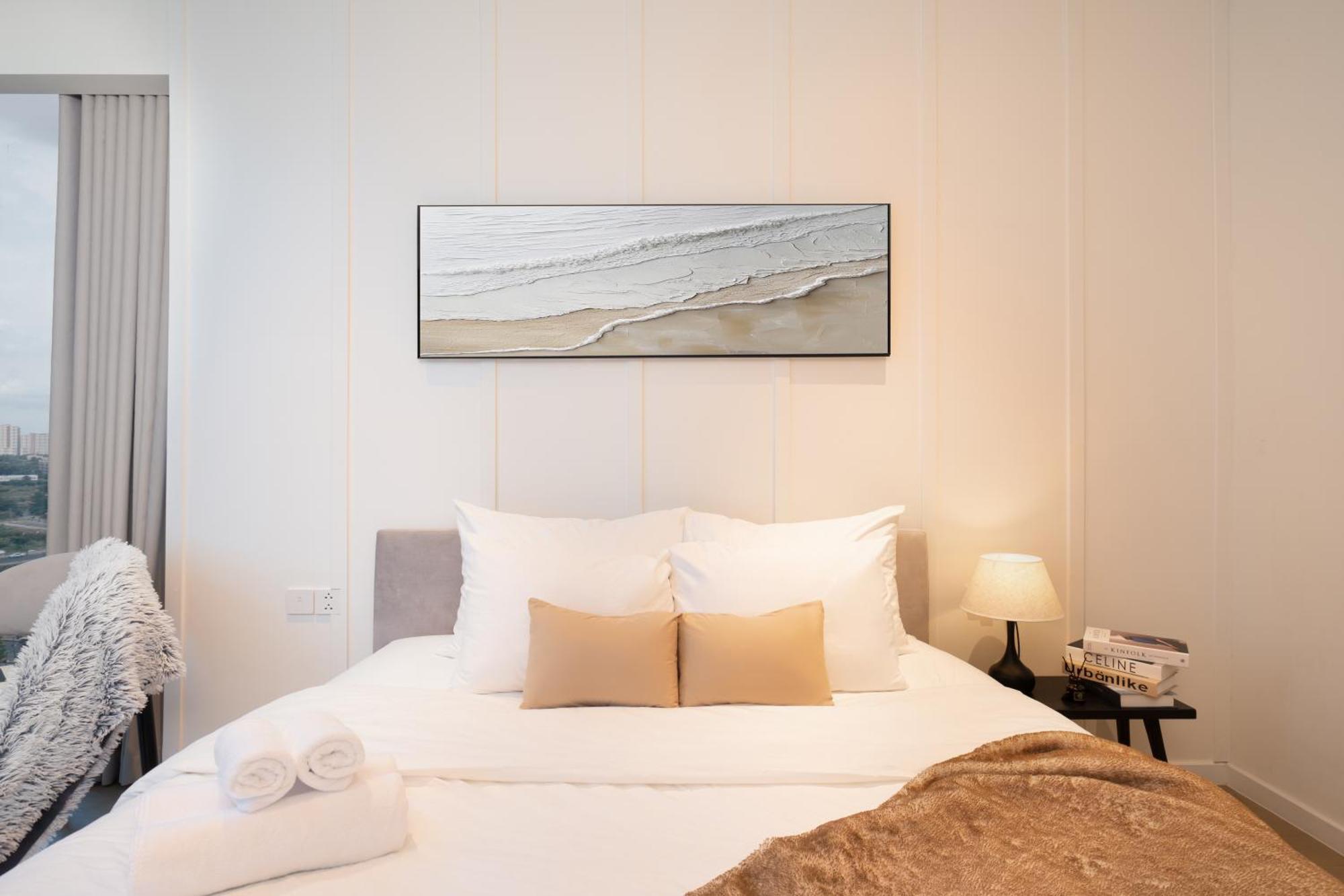 Apartmán Metropole Thu Thiem Ho Či Minovo Město Exteriér fotografie