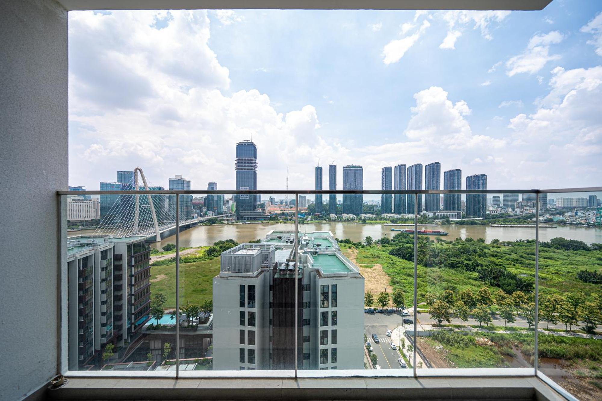 Apartmán Metropole Thu Thiem Ho Či Minovo Město Exteriér fotografie