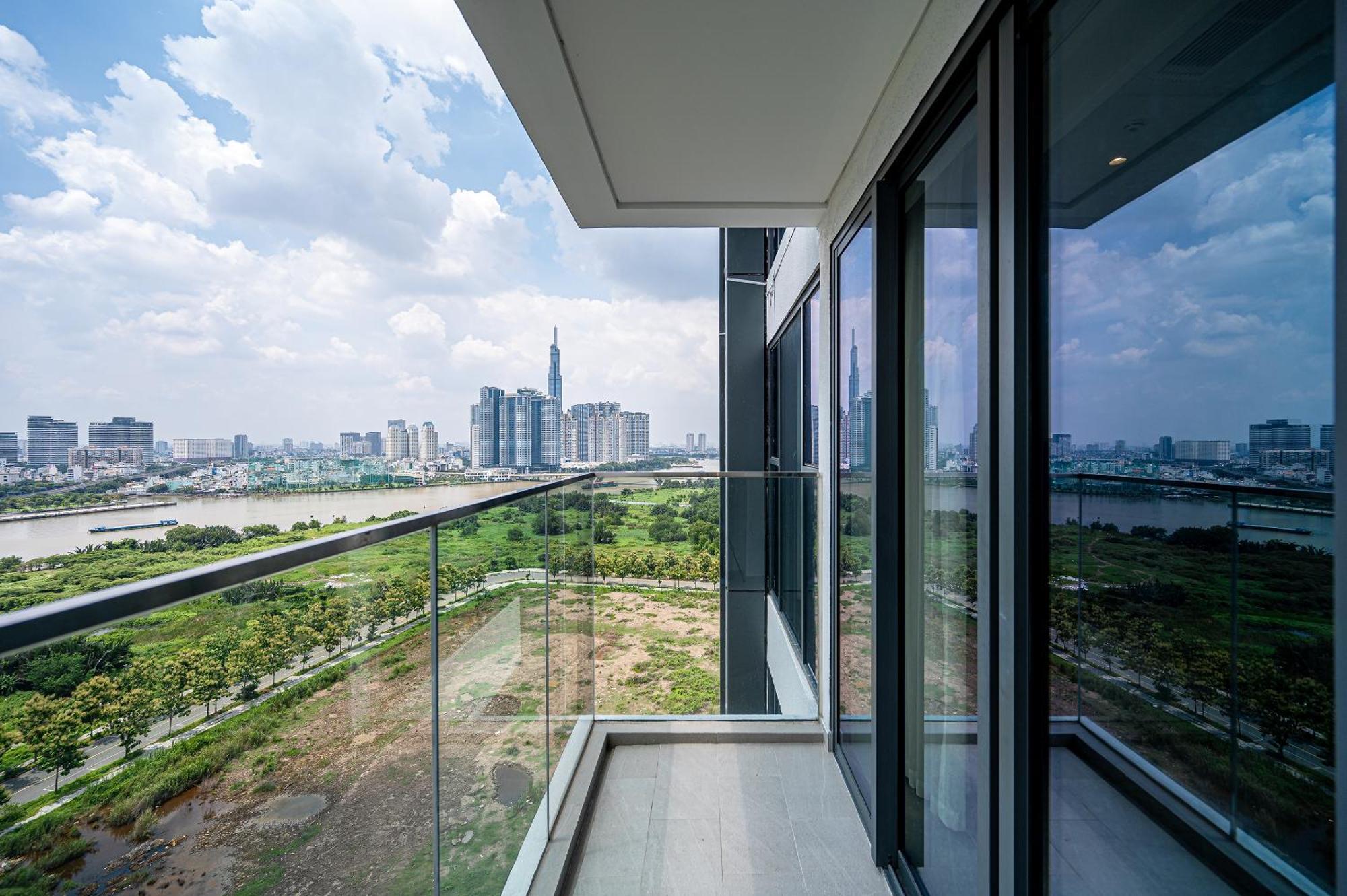 Apartmán Metropole Thu Thiem Ho Či Minovo Město Exteriér fotografie