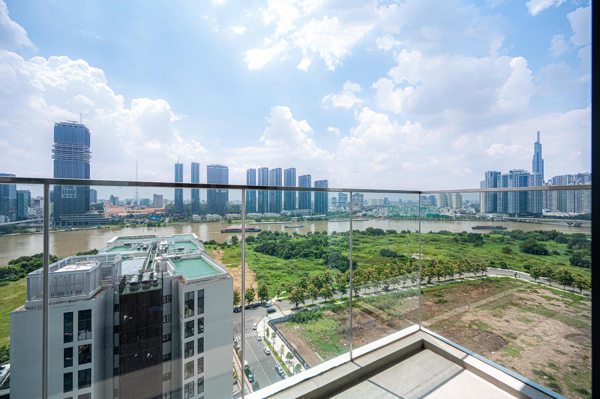 Apartmán Metropole Thu Thiem Ho Či Minovo Město Exteriér fotografie