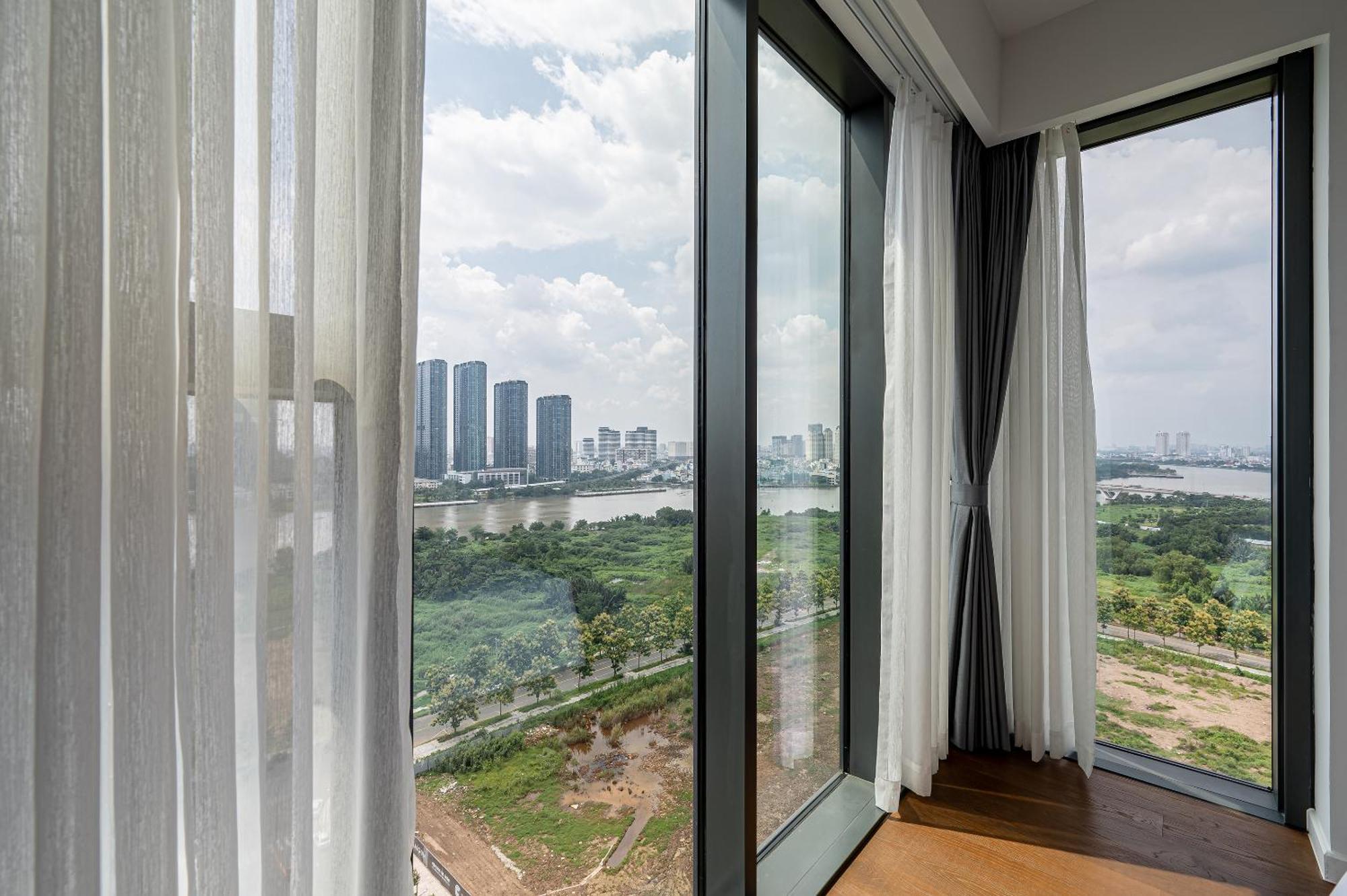 Apartmán Metropole Thu Thiem Ho Či Minovo Město Exteriér fotografie