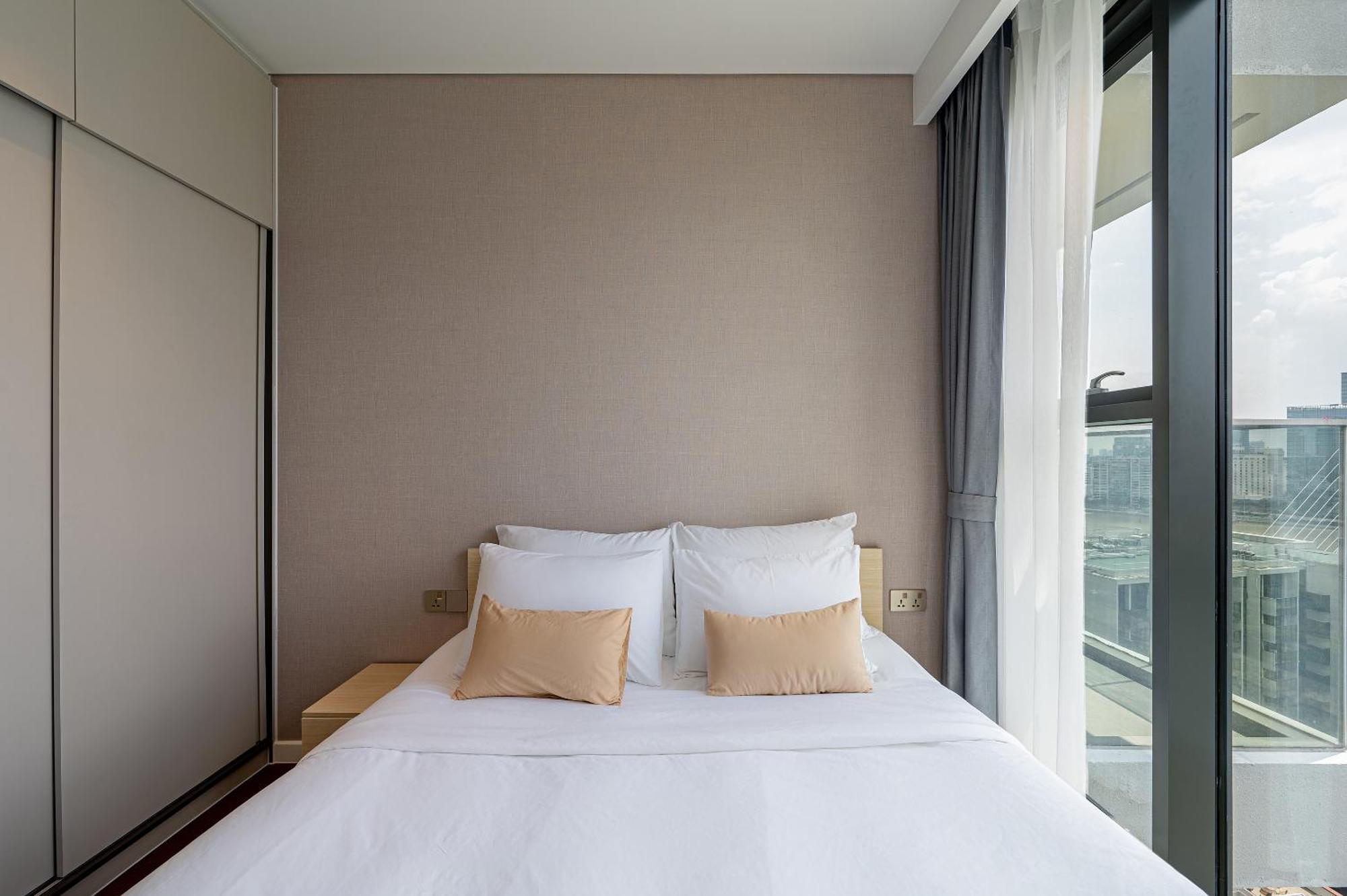 Apartmán Metropole Thu Thiem Ho Či Minovo Město Exteriér fotografie